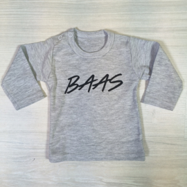 Grey - Baas longsleeves