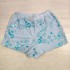 Bloom Sequin Luxe Short - blauw