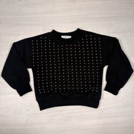 Sparkle Studs Sweatshirt - zwart