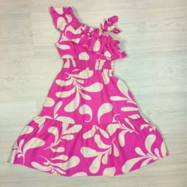 Tropic shoulder dress - roze