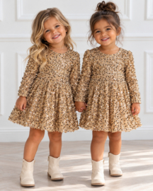 Golden Glam Dress - goud (verzenddatum 20 okt)