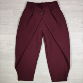 Bordeaux twist pants