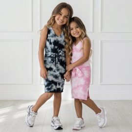 Your Tie Dye Chic Dress - roze