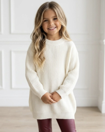 Keep me warm dress - off white  