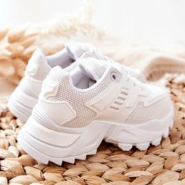 Sporty sneaker - White