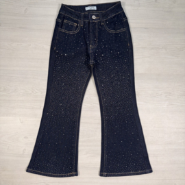 Twinkle Flare Jeans - donkerblauw