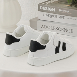 Street star sneakers - wit/zwart
