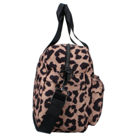 Luiertas brown leopard - Double Pocket