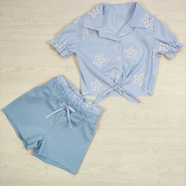 Stripe & Star Girls Set