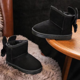 Cute bunny boots - Black