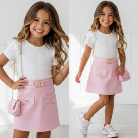 Sweet Chic Girls dress - roze