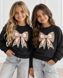 Wild Bow Sweater - zwart