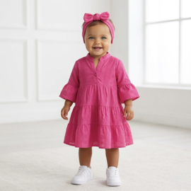 Summer Whisper Dress - roze of oranje