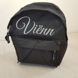 Glitter name backpack  (gepersonaliseerd)