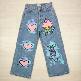 Ice Cream Love Denim Pants