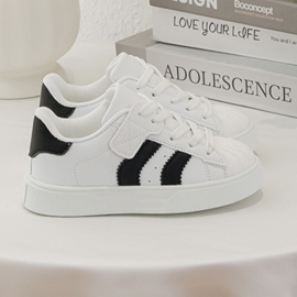 Street star sneakers - wit/zwart