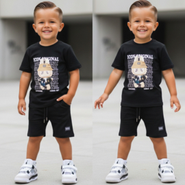 Icon monster set - zwart