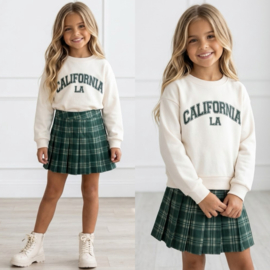 California Check Set - groen