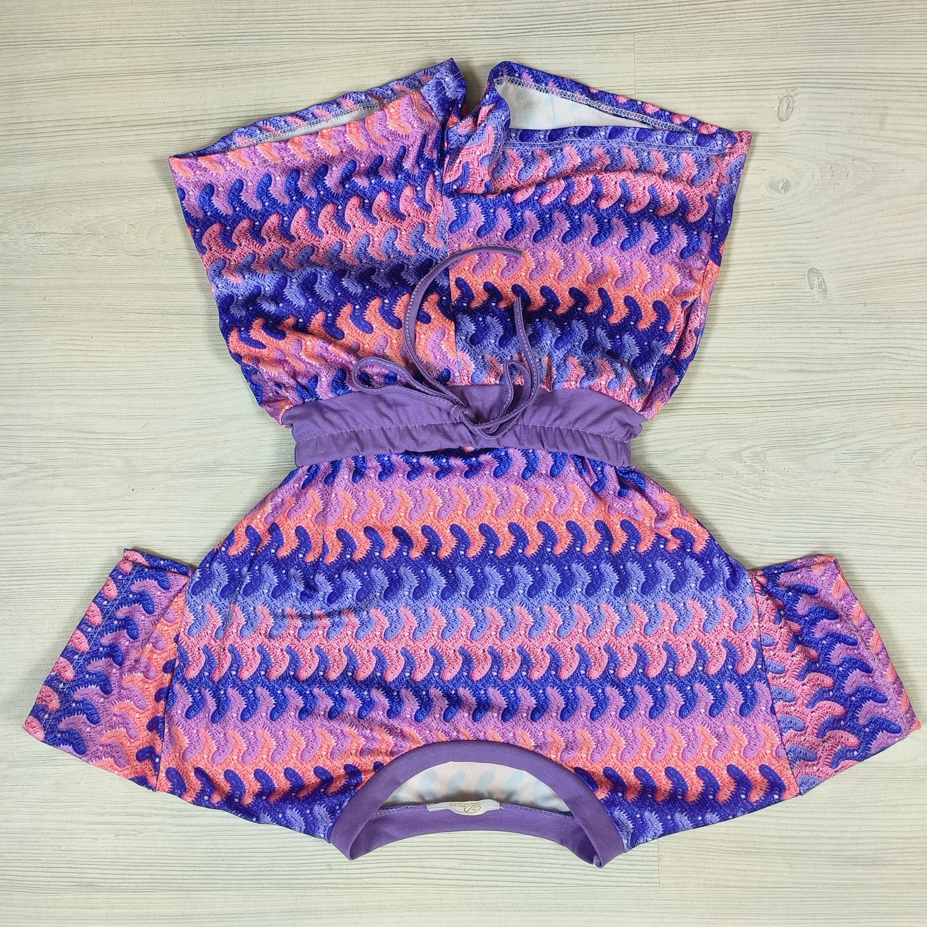 Purple wavey set