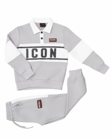 Icon polo sport set - grijs