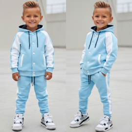 Varsity boys set - blauw