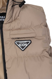 Icon street bodywarmer - beige (verzenddatum 24 apr)