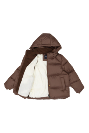 Winter puffer jacket - bruin