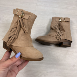 Boho Chic Boots - taupe (verzenddatum 9 okt)