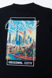 Original city tee - zwart