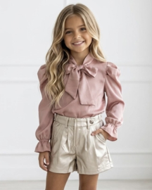 Bow-tiful Blouse - roze