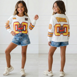 Dream Team 8 Jersey Top - wit