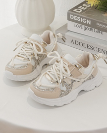 Step up sneakers - beige