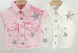Your denim star gilet - 2 colors