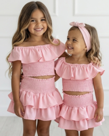Boulevard skort set - roze