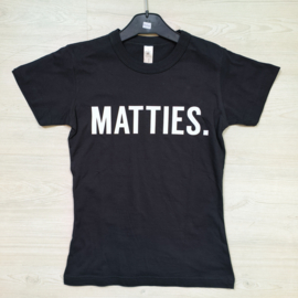 Black matties tee