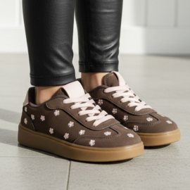 Flower Street Sneakers - bruin