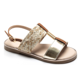 Totally in love sandals - goud