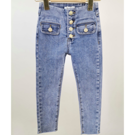 Your buttoned pocket jeans