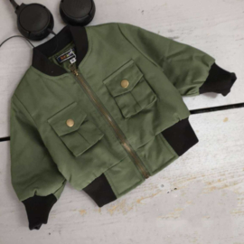 Green boys jacket (gepersonaliseerd)
