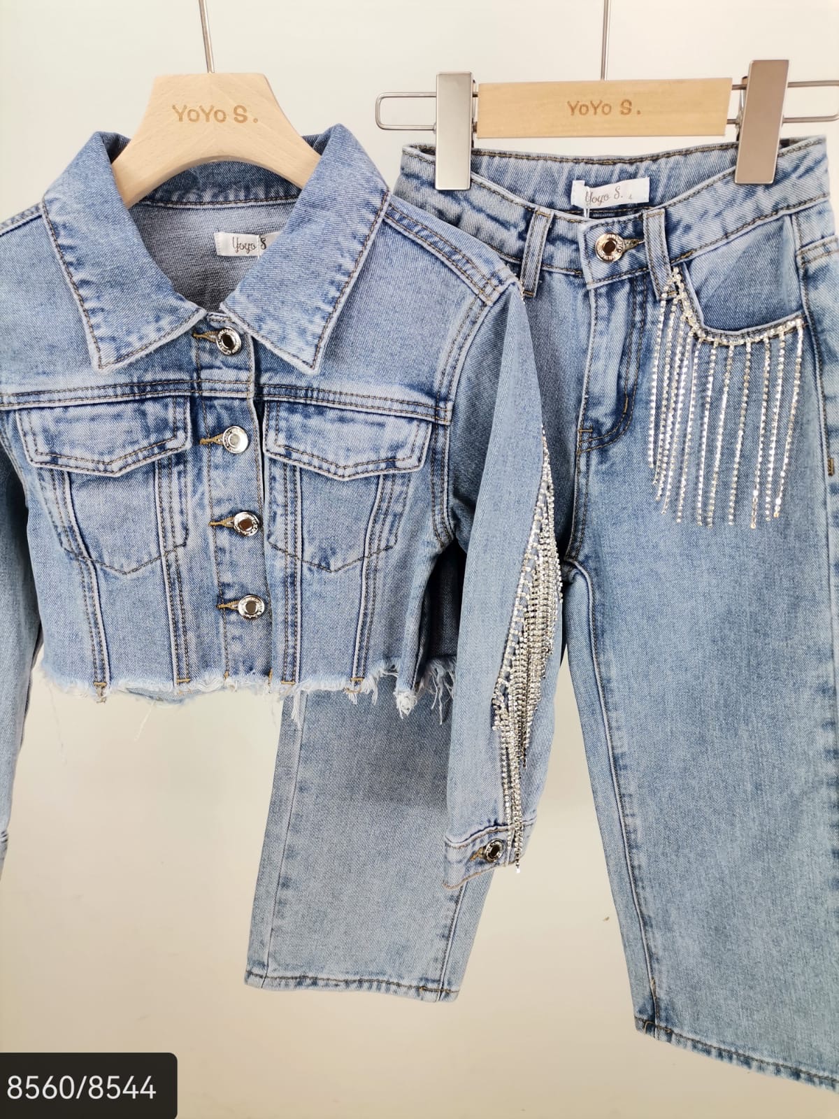 Your denim & diamond set