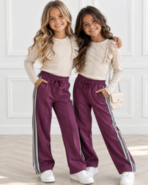 Less is more pants - magenta