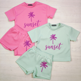 Sunset Palm Set