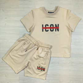 Musthave summer icon set - beige