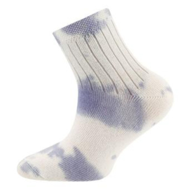 Sporty tie dye socks - Purple