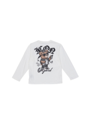 Icon teddy longsleeve - wit