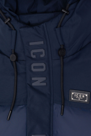ICON Street Puffer Jacket - navy