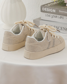 Shine bright sneakers - beige