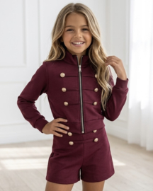 Major Girl Set - bordeaux