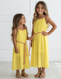 Bridesmaid dress - geel