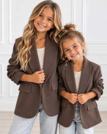 Classy Girl Blazer - bruin (verzenddatum 13 okt)